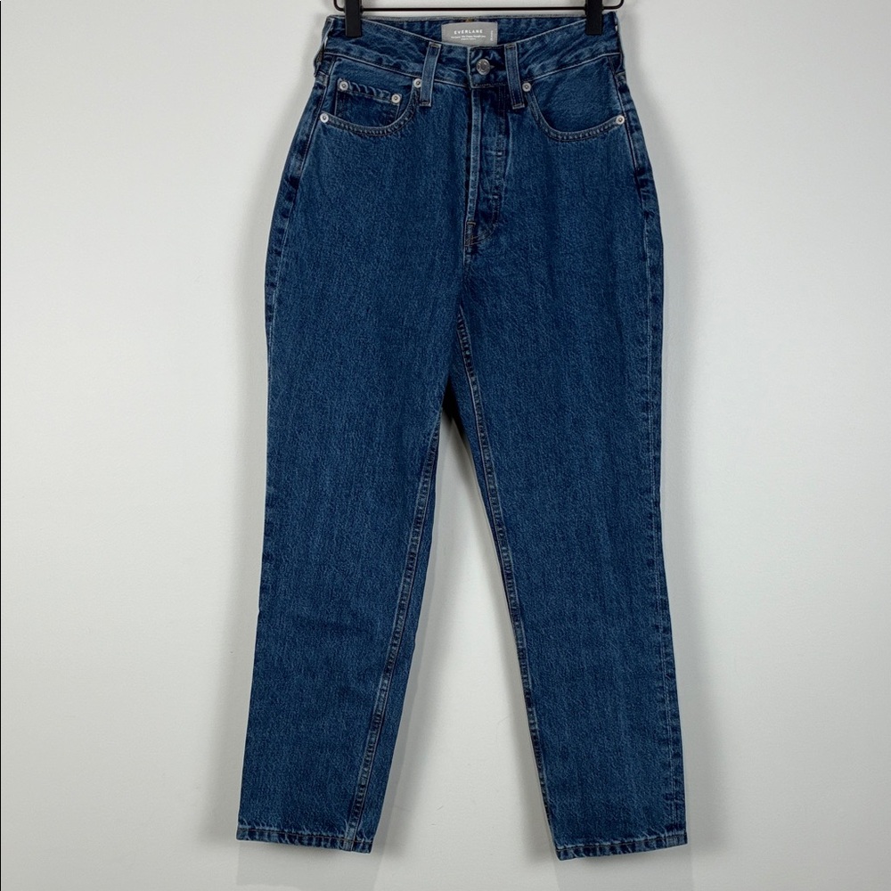 Everlane Women's Straight Leg Jeans - Blue